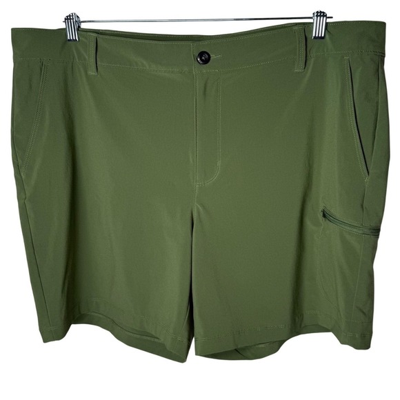 Columbia Other - Columbia Men Green Hiking Shorts UPF 50 Omni Size 40W Stretch Cargo Performance